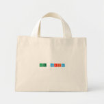 The Script 
   Tiny Tote Canvas Bag