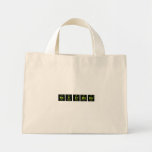 NeVErMoRe  Tiny Tote Canvas Bag