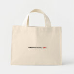 Conservative Way  Tiny Tote Canvas Bag