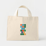 fire
 water
 air
 earth
 ben
 dylan  Tiny Tote Canvas Bag