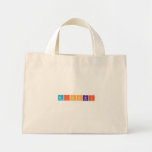 mishki  Tiny Tote Canvas Bag