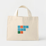 VIDA
 REZA
 EI  Tiny Tote Canvas Bag
