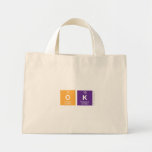 Ok  Tiny Tote Canvas Bag