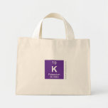 K  Tiny Tote Canvas Bag
