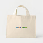 REBECCA SNELL  Tiny Tote Canvas Bag