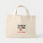    KANGEN CELLINA     Tiny Tote Canvas Bag