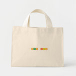  <span class  Tiny Tote Canvas Bag