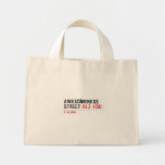 awesomeness street  Tiny Tote Canvas Bag