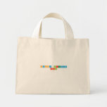 Happy birthday
 Neil
   Tiny Tote Canvas Bag