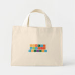 PHATEDI 
 MOLWIXI 
 MOSELAKGOMO   Tiny Tote Canvas Bag