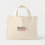 BROAD STREET STATION  Tiny Tote Canvas Bag