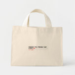Possibly yes, probably not  Street  Tiny Tote Canvas Bag