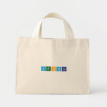 Veronica  Tiny Tote Canvas Bag