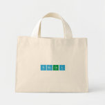 Timothy  Tiny Tote Canvas Bag