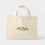 Velocity is
 the Rate of Change
 in Position per unit
 of time  Tiny Tote Canvas Bag