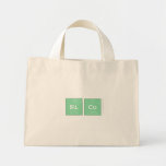 Nico  Tiny Tote Canvas Bag