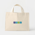 Cafeina  Tiny Tote Canvas Bag