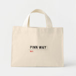 Pinn Way  Tiny Tote Canvas Bag