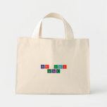 Bar Umar
 Lanat  Tiny Tote Canvas Bag