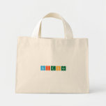 SCience  Tiny Tote Canvas Bag