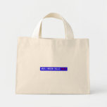 Mallinson Road  Tiny Tote Canvas Bag