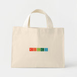 Riley  Tiny Tote Canvas Bag