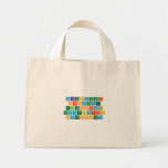 felicesvacaci
 onesdesde
 elhospital 
 universitario
 severoochoa  Tiny Tote Canvas Bag
