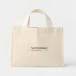     NEVIN CORNER  Tiny Tote Canvas Bag