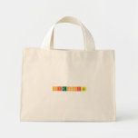 ciencias  Tiny Tote Canvas Bag