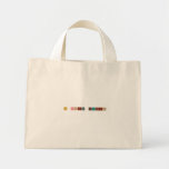 i love sirvan  Tiny Tote Canvas Bag