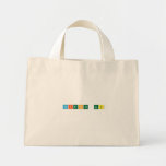 Science Lab  Tiny Tote Canvas Bag