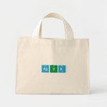Agua  Tiny Tote Canvas Bag