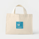 M  Tiny Tote Canvas Bag