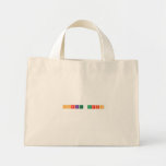 Charlie Paris  Tiny Tote Canvas Bag