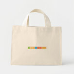 inspiration   Tiny Tote Canvas Bag