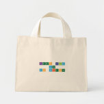 KEEP CALM
 AND 
 DO SCIENCE  Tiny Tote Canvas Bag