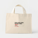 SQUAD ONE SOUND INTERNATIONAL   Tiny Tote Canvas Bag