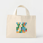 Why did 
 the acid
  go to 
 the gym? 
  To become 
 a buffer 
 solution!   Tiny Tote Canvas Bag