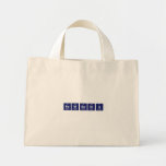 Rewbenio  Tiny Tote Canvas Bag