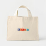 Beatriz  Tiny Tote Canvas Bag