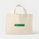 Perry Hall Road A208  Tiny Tote Canvas Bag