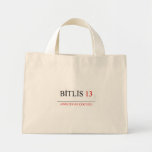 BİTLİS  Tiny Tote Canvas Bag