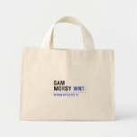 Sam            Morsy  Tiny Tote Canvas Bag