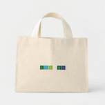 Evin hoca   Tiny Tote Canvas Bag