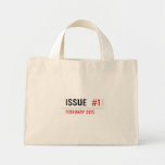 Issue   Tiny Tote Canvas Bag