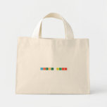 Science teacher  Tiny Tote Canvas Bag