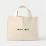 Evil Twin  Tiny Tote Canvas Bag
