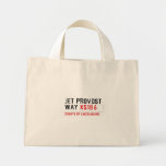 Jet Provost Way  Tiny Tote Canvas Bag
