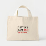 totter's  lane  Tiny Tote Canvas Bag