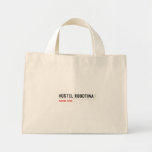 Hostel Robotina  Tiny Tote Canvas Bag